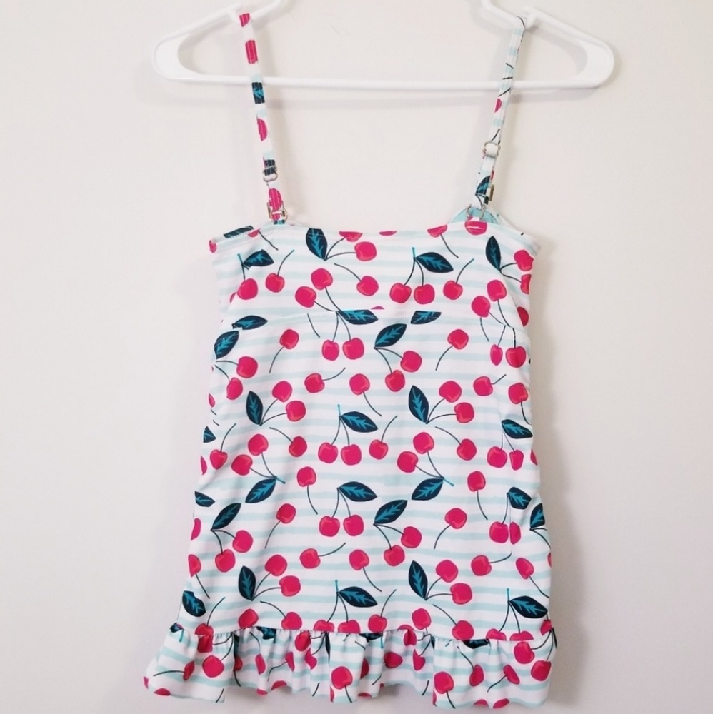 💛3 for $15 Marina West Cherry Tankini top - Picture 2 of 12